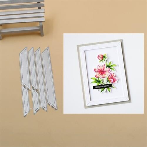 Frame die Collection Metal Cutting Dies Stencils for DIY Scrapbook Photo Album Paper Card Decorative Craft Embossing Die