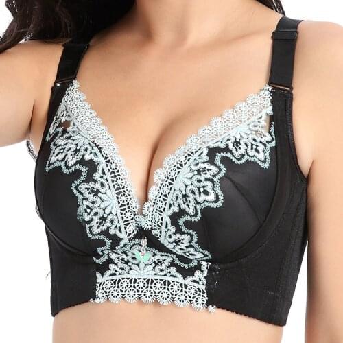 Full Cup Sexy Lace Bra 75-110BCDE Size Ultra-thin Bras No Rims Bras Wire Free Large Size Bra Minimizer Underwear BH Thin Cup Bra