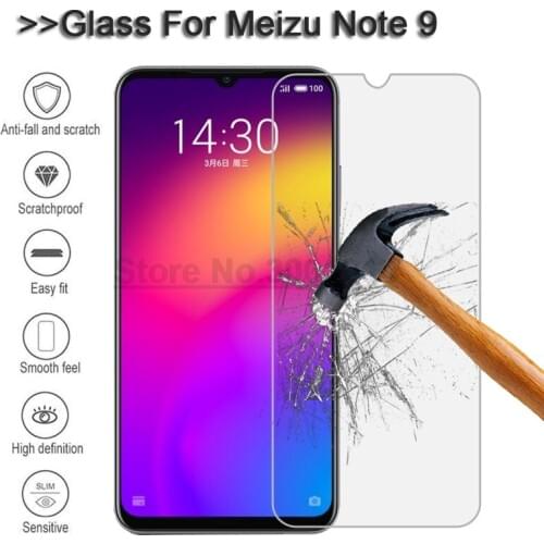 Tempered Glass For Meizu Note 9 Glass Screen Protector 2.5D 9H Premium Tempered Glass For Meizu Note 9 Protective Film