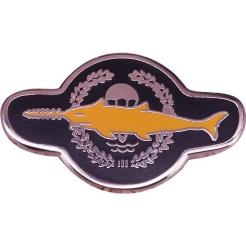 WW2 German Parachute Combat Swimmer frogman badge diver Special Forces Navy Commando Kampfschwimmer Military Insignia Pin Brooch