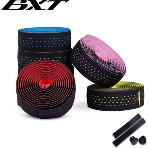 Free Shipping Road Bicycle Handlebar Drop Bar Tape/Wrap Cycling Road Bike Handlebar Tape Anti-sweat Strap 2 Bar Bike Accessories