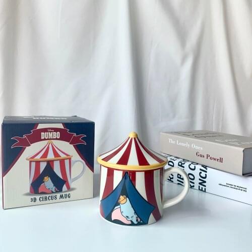 Big Creative Circus Elephant Tent Ceramics Mugs Coffee Mug Milk Tea office Cups Drinkware Birthday Gift Art Decoration
