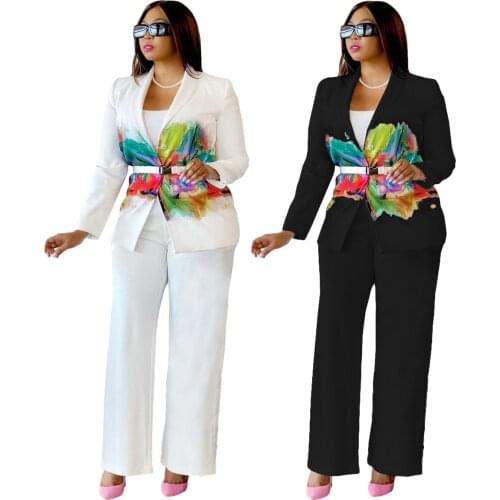 CHAIYAO Women's Trouser Suits