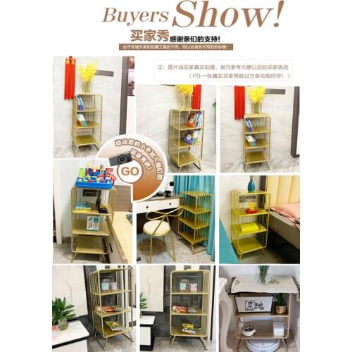 Childrens Bookcase Floor Living Room Simple Home Bed Head Bookcase Shelf Storage Cabinet Student Bookshelf Picture Book Rack