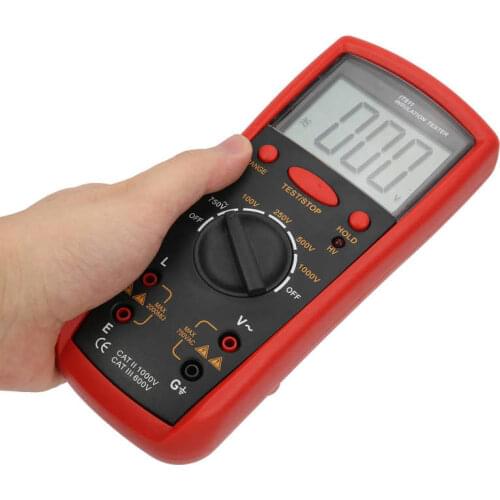 IT811 Insulation Resistance Meter with LCD Display Digital Megohm Tester Electrical Tools Resistance Meter