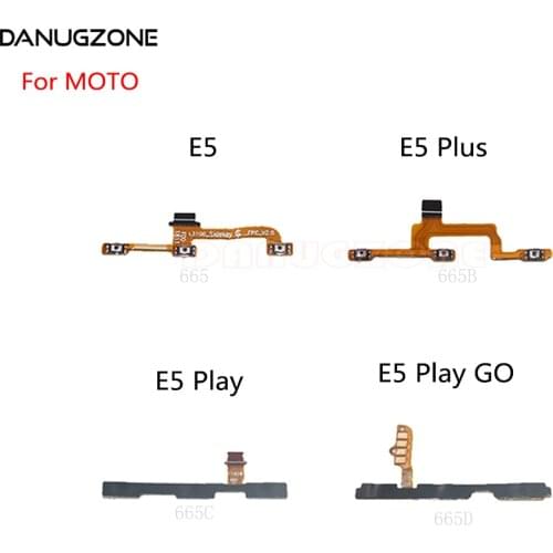 Power Button Switch Volume Button Mute On / Off Flex Cable For Motorola MOTO E5 Play GO / E5 Plus XT1924-9