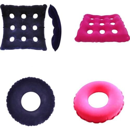 Square round Medical Device Premium Air Inflatable Seat Chair Cushions Heat Sealed Construction for Patient Health Care Cushion