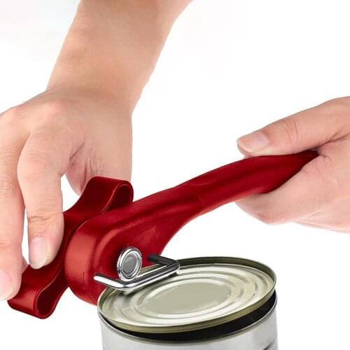 Multifunction Stainless Steel Can Tin Opener Manual Safety Side Cut Can Bottle Opener For Red Wine Kitchen Accessories