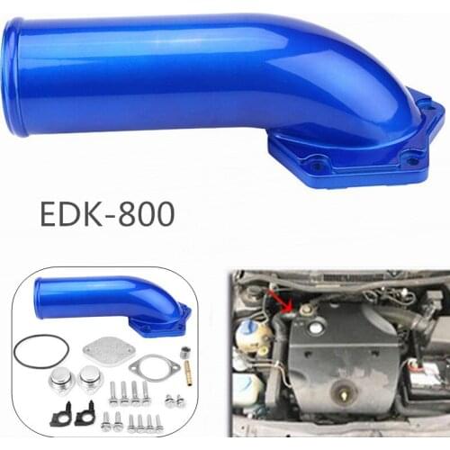 New Exhaust Gas Recirculation Valve Cooler Delete Kit Intake Elbow for Ford 6.4L Power Stroke 2008-2010