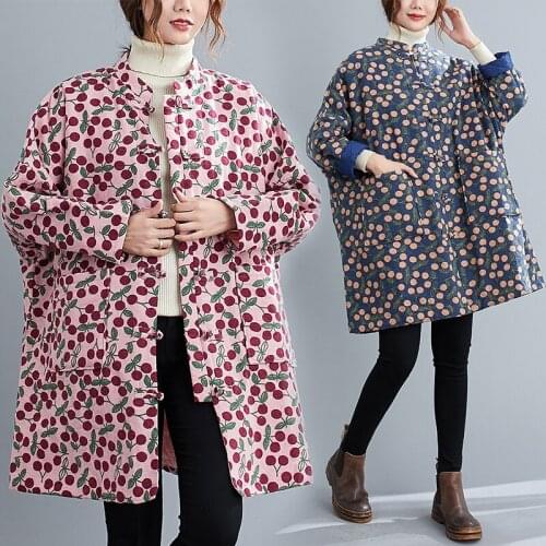 2021 New Winter Jacket Women High Quality Fashion Autumn Warm Cotton Padded Parka Outerwear Plus Size Clothing Casual Clothes