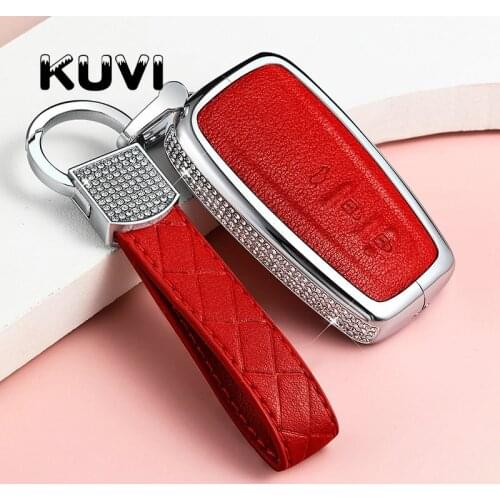 New Alloy Remote Key Cover Case Holder For Toyota CHR Prado 2017 2018 Prius Camry Corolla RAV4 2017 2018 2019 2020 Accessories