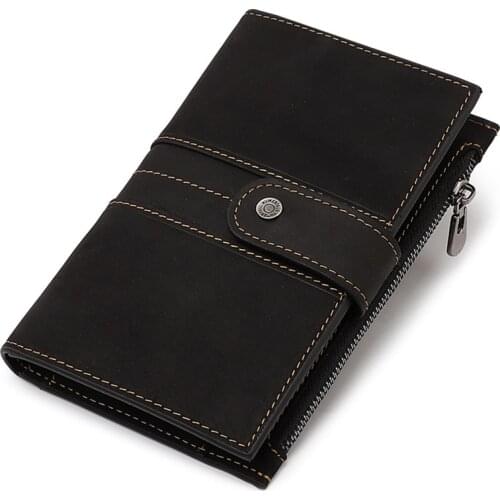 Genuine Leather Passport Holder Mens High Quality RFID Blocking Pack for Travel Documents ID Card Holders Passport Cover Retro