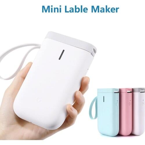 Office Home Use Bluetooth Label Printer Thermal Sticker Barcode Label Maker Inkless Pocket Mobile Phone Android iOS Printer D11