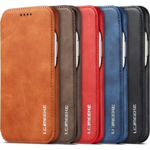 For iPhone12 11 PRO Max Luxury Magnetic Flip Leather Wallet Stand Case Cover Shockproof XS MAX XR 7 8 PLUS