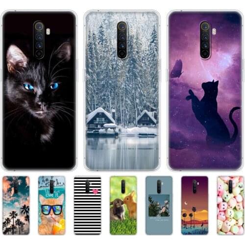 Silicon Case For Realme X2 Pro Case RMX1931 Soft TPU Phone Cover For Oppo Realme X2Pro 6.5 inch Back Protective Coque Bumper