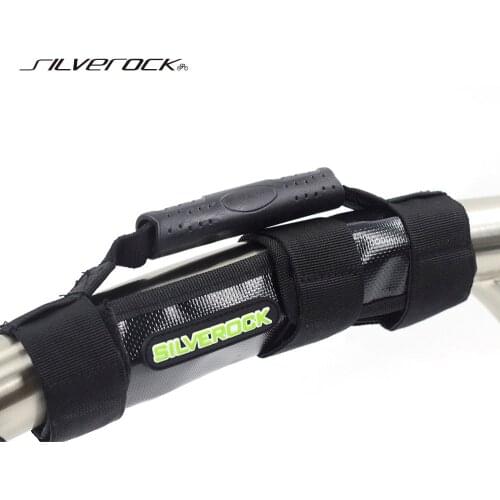 SILVEROCK Bike Carry Handle Handle Grip for 3sixty Brompton Fnhon Folding Bike Carrier Handle Grips Bicycle Accessories