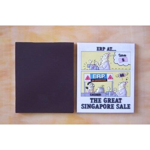 UV Protected Screen Printing Outdoor car magnet Custom strong fridge magnets factory ---DH12857