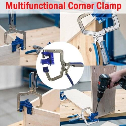 90 ° Corner Clamp, Auto-Adjustable Corner Clamp Vise for Wood-working, Photo Framing,Engineering, Welding, Carpenter, Photo Fram