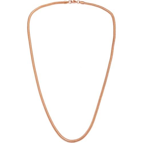 2021 Fashion Charm Jewelry Stainless Steel Snake Bone Chain Necklace Women Vintage Bride Wedding Long Chain Necklace