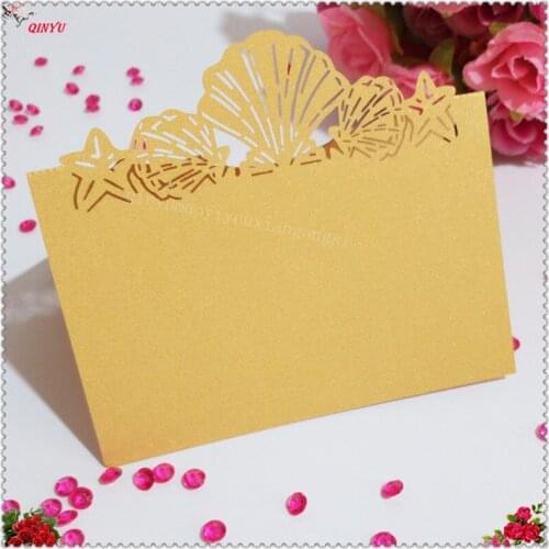 50Pcs Laser Cut Name Card Table Card Seats Decoration Table Name Place Card Wedding Birthday Party Event Supply 6Z076