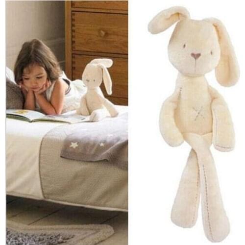 55cm Baby Plush Toys Rabbit Sleeping Comfort Doll Boys Girls Rabbit Soft Sleep Calm Doll