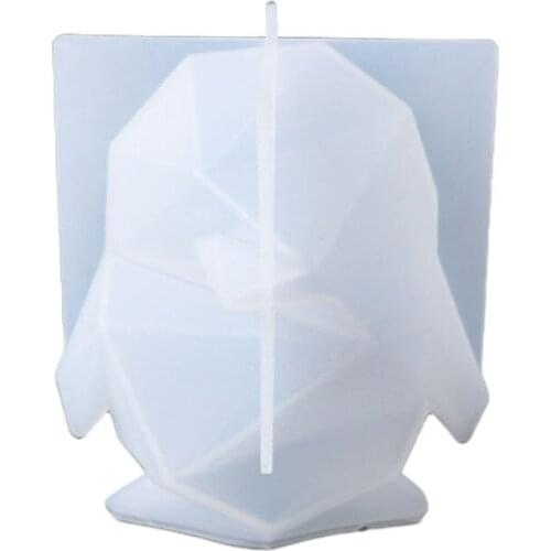 Crystal Epoxy Resin Mold 3D Penguin Pendant Casting Silicone DIY Crafts Mould