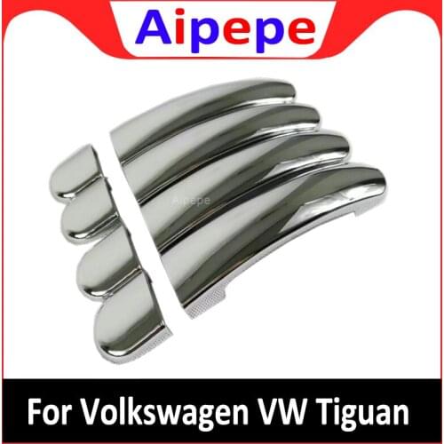 For Volkswagen VW Tiguan 2009 2010 2011 2012 2013 2014 2015 ABS Chrome Door Handle Cover Trim Car Styling Auto Accessories
