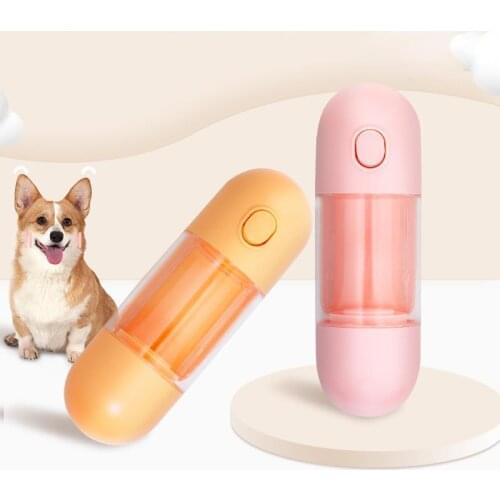 Portable Pet Dog Water Bottle Cat Water Feeder Bowl For Puppy Cat Outdoor Walking Travel Drinking Water Dispenser Food Supplies