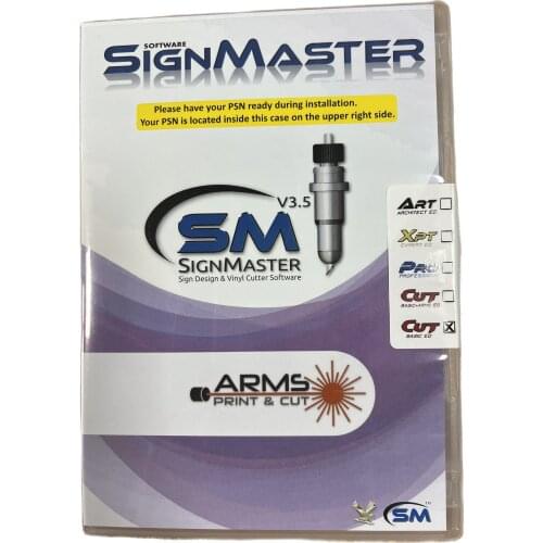 Signmaster Software of Cutting Plotter Machine