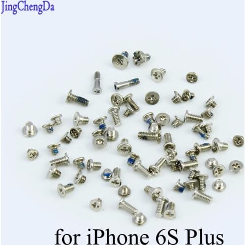 JCD Spare Parts Full Set Pentagon Bottom Dock Connector Screws For iPhone 6S Plus 5.5" Point Star Screw Replacement