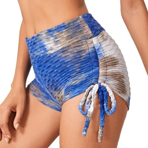 Women Sport Shorts Yoga Clothing Gym High Waist Push Up for Ladies Shorts Leggings Fitness Hip Lift Tight Sportswear