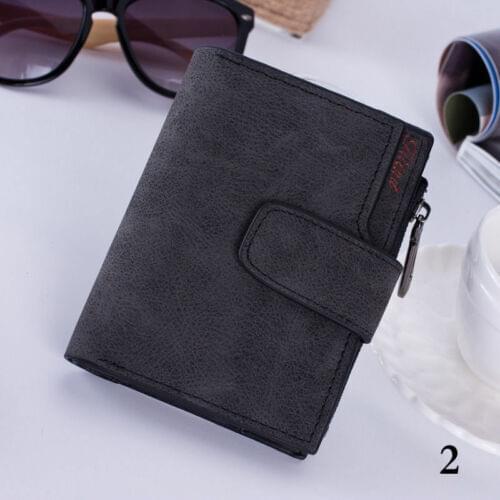 Women Ladies Cash Short Wallet Elegant Ladies Girl Card Holder Zipper Clutch Handbag Coin Purse High Quality Money Bag