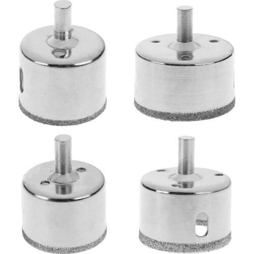 1pc Diamond Coat Hole Core Saw Drill Bit For Glass Marble Ceramic Tile Granite Wood Cutter 40mm-50mm Standard Electric Drill