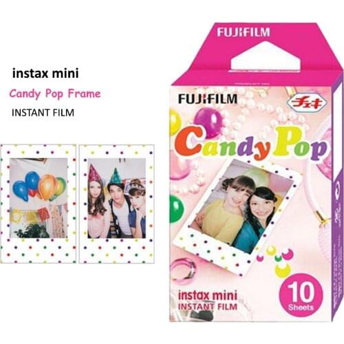 10-30 Sheets Instax Mini CandyPop Film For Fujifillm Instant Mini 11, 9, 8, 7s Camera For SP-1/2 Printer, Link