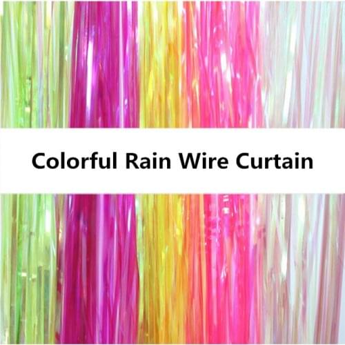 10pcs Wedding Decoration Backdrop Candy Rain Curtain Beauty Photo Booth Birthday Party Balloon rain Curtains Baby Shower Party