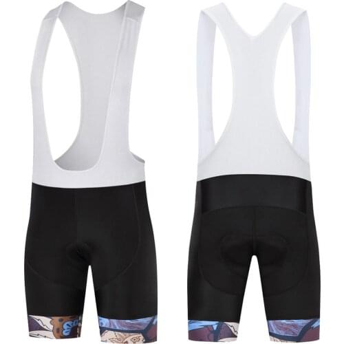 2021 Summer 9D Pad Bike Bib Shorts Anti-sweat Quick Dry Bicycle Bike Tights Outdoor MTB Sportswear Cycling Short Pants SS-008