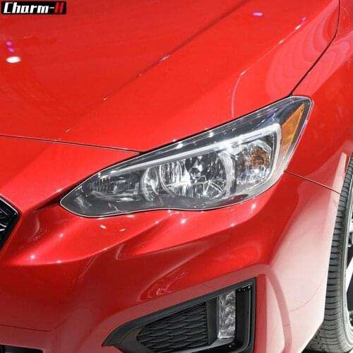 2X Car Headlight Self Healing Protective Film Transparent TPU Decal Sticker for Subaru Legacy Impreza Forster WRX BRZ Outback