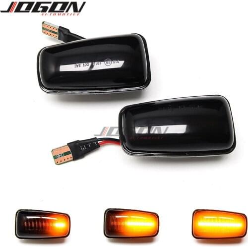 2x LED Dynamic Side Marker Sequential Indicator Light For Citroen Berlingo Jumpy Saxo Xantia Xm ZX