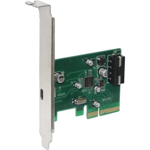 Desktop USB 3.1 Type-C port PCI-e Controller Card PCI Express 4x to USB3.1 Type C Converter Adapter