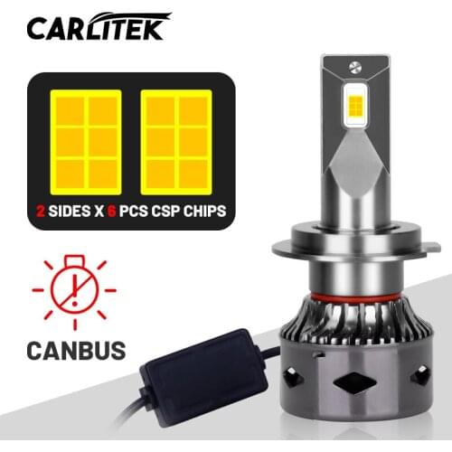 Canbus Car Headlights Bulb LED H7 H11 H8 H9 H16 HB3 HB4 9005 9006 20000 Lumens Ice CSP 6000K Auto Lamps Interior Fog Light 6000K