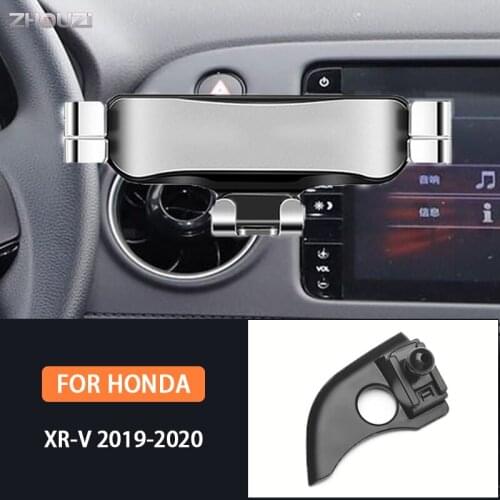 Car Mobile Phone Holder For Honda XRV XR-V 2019 2020 Air Vent Mounts GPS Stand Gravity Navigation Bracket Car Accessories