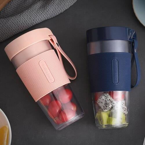 Cordless Fruit Juicer Rechargeable Fruit Juice Maker Mini Smoothie Blender Handheld Kitchen Mixer Vegetable Blenders