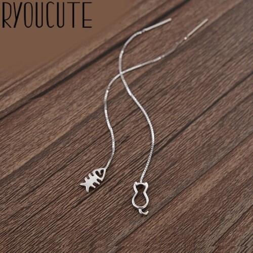Bohemian Ethnic Long Cat Fish Earrings For Women Lady Statement Jewelry Pendientes Brincos 2021
