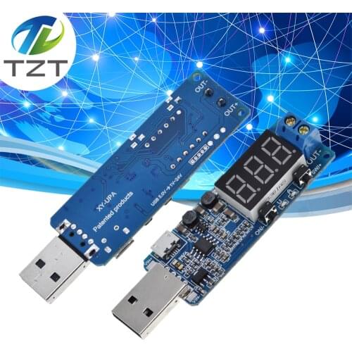 Digital Control USB Voltage Regulating Module 5V to 3.3V 9V 12V 24V Desktop Power Module XY-UPA