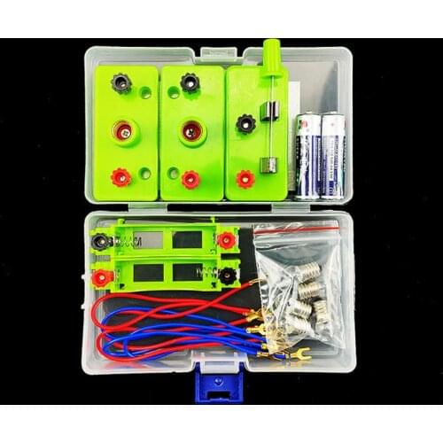 Kids Basic Circuit Electricity Learning Kit Physics Educational Toys For Children STEM Experiment Teaching Hands-on Ability Toy