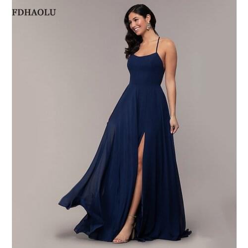 FDHAOLU Womens Evening Chiffon Dresses