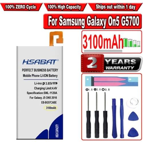 HSABAT Samsung Galaxy On5 Batteries
