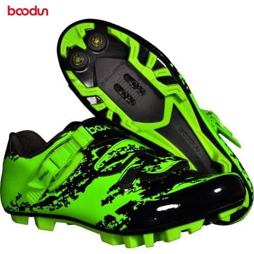 BOODUN MTB Cycling Shoes add SPD Pedal sneakers sapatilha ciclismo mountain Bike Bicycle Self-Locking Athletic Shoes equipment