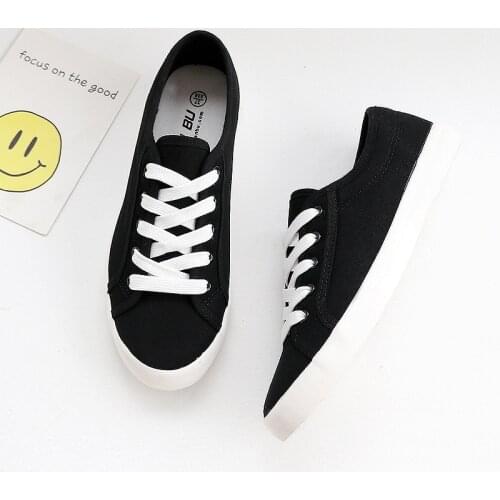 Women Sneakers Casual White Shoes Female Summer Canvas Shoes Trainers Lace Up Ladies Basket Femme Stars Tenis Feminino