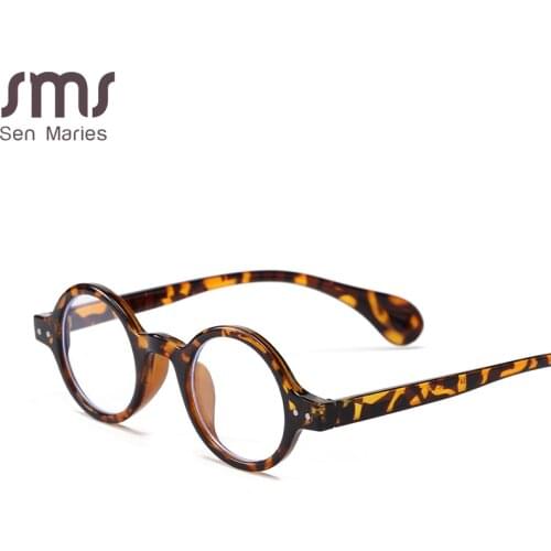 Round Optical Glasses Women Men Clear Lens Small Frames Glasses Prescription Eyeglasses Transparent Spectacle Frames Unisex